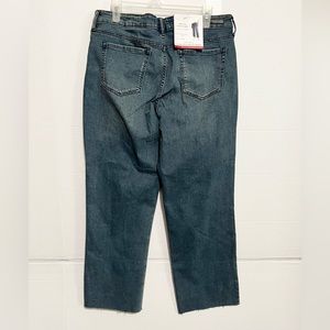 Sanctuary High Rise  Cropped straight denim size 14 blue NWT